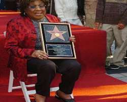 The actress recieved a star on the Hollywood Walk of Fame. But sad to say that she died a few months after she received the honor.